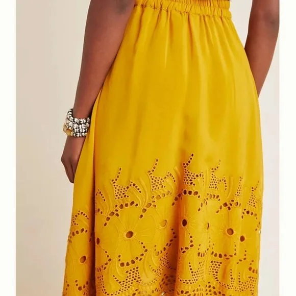 NWT Anthropologie Dhruv Kapoor Rumer Midi Skirt - Picture 4 of 4